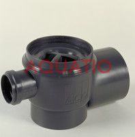 ACO Easyflow inlet with horizontal outflow DN 70/100, side DN 50